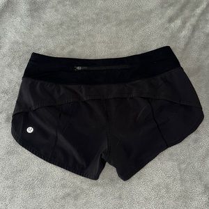Lululemon size 4 black shorts